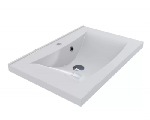 FANCY MARBLE 1306101 Умывальник из литого мрамора LUCIA 600 (600 х 477 х 143 )