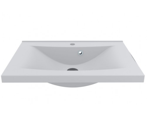 FANCY MARBLE 1306101 Умывальник из литого мрамора LUCIA 600 (600 х 477 х 143 )