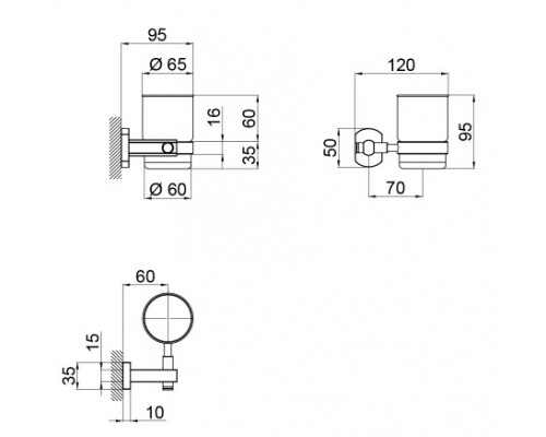 Склянка Qtap Liberty ANT 1158