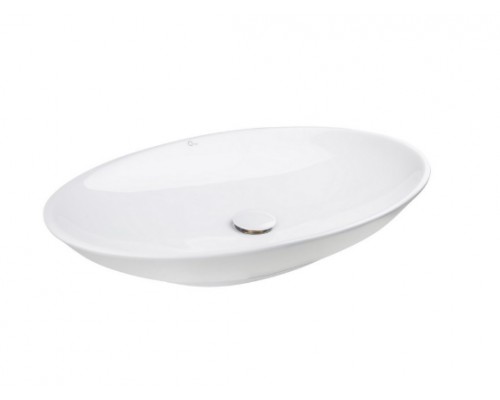 Раковина-чаша Qtap Dove 680х420х120 White з донним клапаном QT0611K160W