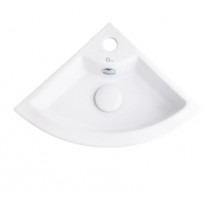 Раковина Qtap Kiwi 435х310х125 White з донним клапаном QT0911K184AW