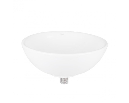 Раковина-чаша Qtap Owl 400х400х155 White з донним клапаном QT1911K53W