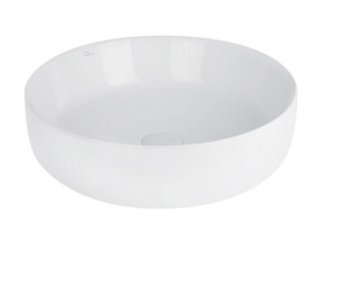 Раковина-чаша Qtap Kalao 440х440х140 White з донним клапаном QT0811K462W