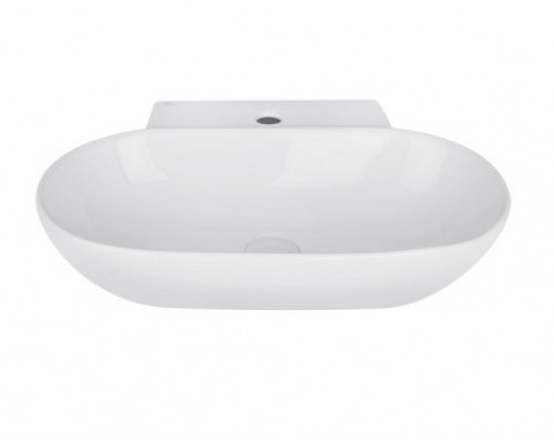 Раковина Qtap Cardinal 565х400х130 White з донним клапаном QT0411K177W