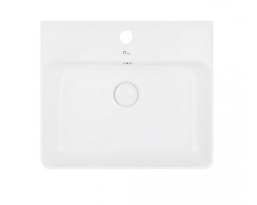 Раковина Qtap Nando 500х420х130 White з донним клапаном QT1211K404AW