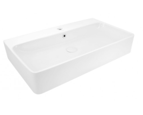 Раковина Qtap Nando 710х425х135 White з донним клапаном QT1211K427W