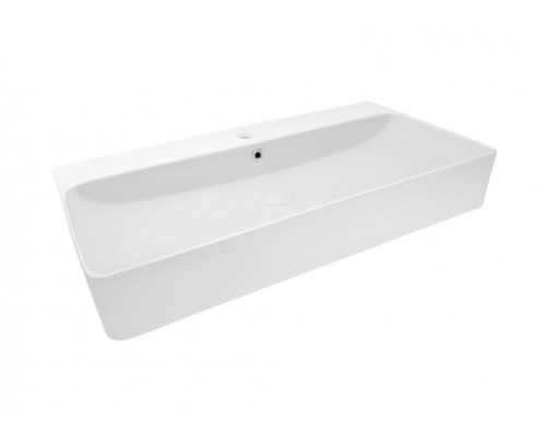 Раковина Qtap Nando 800х415х155 White з донним клапаном QT1211K419W