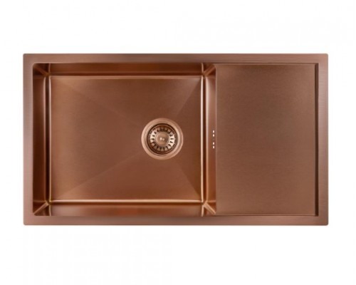 Кухонна мийка Qtap D7844BR 3.0/1.2 мм Bronze (QTD7844BRPVD12)