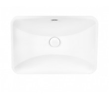 Раковина Qtap Jay 590х400х175 White з донним клапаном QT0711K306W