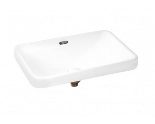 Раковина Qtap Jay 590х400х175 White з донним клапаном QT0711K306W
