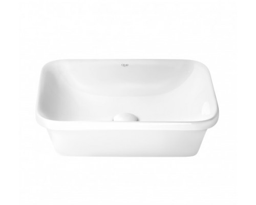 Раковина Qtap Scorpio 500х380х145 White з донним клапаном QT1411K490W
