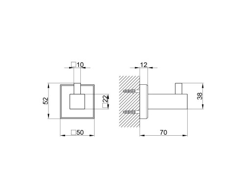 Гачок Qtap Hacek 1101103C