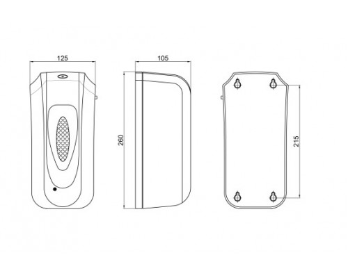 Дезінфектор Qtap Dezinfektor DZ600WP