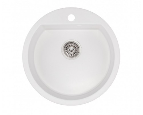 Qtap Кухонная мойка  CS D510 White (QTD510WHI650)