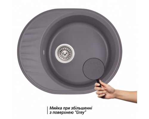 Qtap Кухонная мойка  CS 6151 GRE (QT6151GRE471)