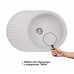 Qtap Кухонная мойка  CS 7451 White (QT7451WHI650)