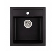 Qtap Кухонная мойка  CS 5046 Black (QT5046BLA404)