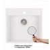 Qtap Кухонная мойка  CS 5250 White (QT5250WHI650)