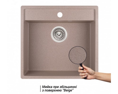 Qtap Кухонная мойка  CS 5250 Beige (QT5250BEI551)
