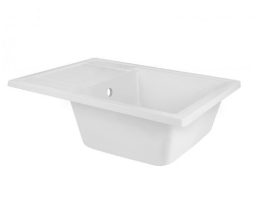 Qtap Кухонная мойка  CS 6450 White (QT6450WHI650)