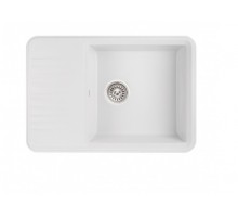 Qtap Кухонная мойка  CS 7440 White (QT7440WHI650)