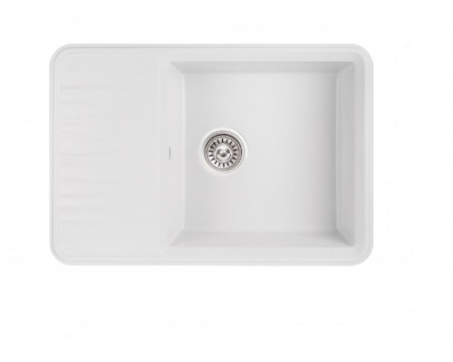 Qtap Кухонная мойка  CS 7440 White (QT7440WHI650)