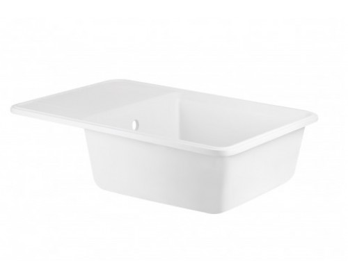 Qtap Кухонная мойка  CS 7440 White (QT7440WHI650)