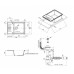 Qtap Кухонная мойка  CS 7440 Grey (QT7440GRE471)