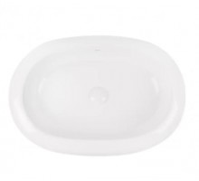 Раковина-чаша Qtap Robin 635x420x105 White з донним клапаном QT13113075W