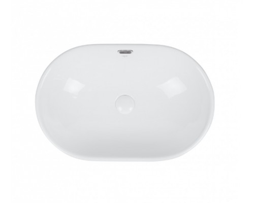 Раковина Qtap Leo 590x400x170 White з донним клапаном QT11114028W