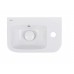 Раковина Qtap Tern 375х245х135 White з донним клапаном QT171110100RW