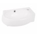 Раковина Qtap Leo 430x290x140 White з донним клапаном QT11115011RW