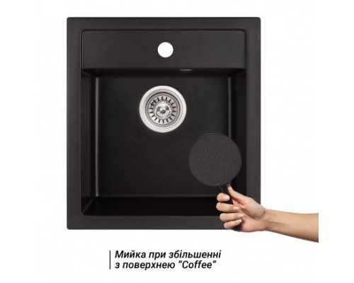 Qtap Кухонная мойка  CS 5046 Coffee (QT5046COF551)