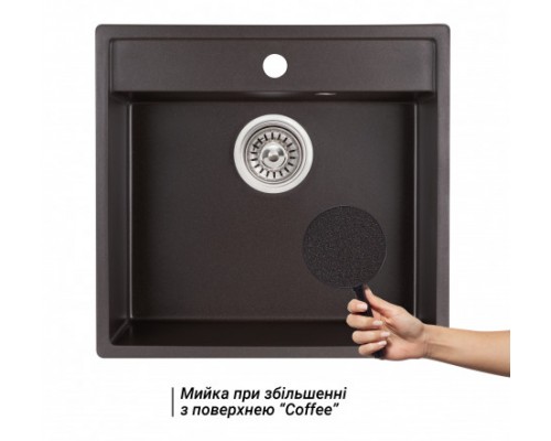 Qtap Кухонная мойка  CS 5250 Coffee (QT5250COF551)