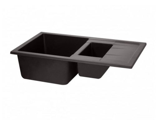 Qtap Кухонная мойка с дополнительной чашей  CS 7648 Coffee (QT7648COF551)