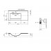 Qtap Раковина  Albatross New 910x470x180 White с донным клапаном QT0111750690LW