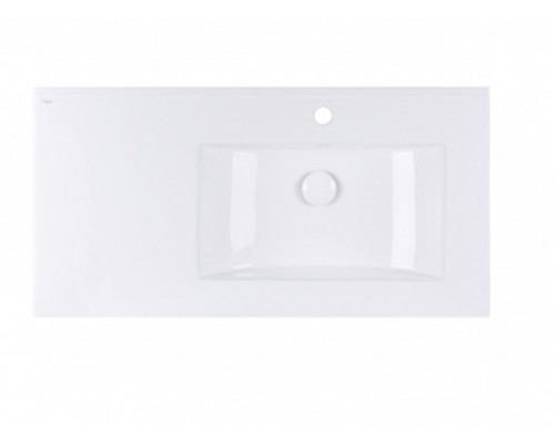 Qtap Раковина  Albatross New 910x470x180 White с донным клапаном QT0111750690RW