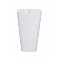 Раковина для підлоги моноблок Qtap Tern 440х380х830mm White з донним клапаном QT1711G302W