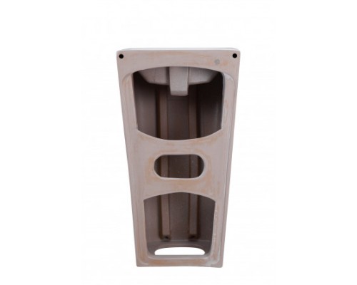 Раковина для підлоги моноблок Qtap Tern 440х380х830mm White з донним клапаном QT1711G302W