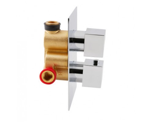 Термостатична душова система прихованого монтажу Qtap Aqauarius 65T103NGC