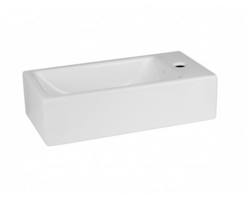 Раковина-чаша Qtap Crow 500х255х130 White з донним клапаном QT0511A010W