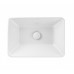 Раковина Qtap Crow 500x350x180 White з донним клапаном QT0511L582W