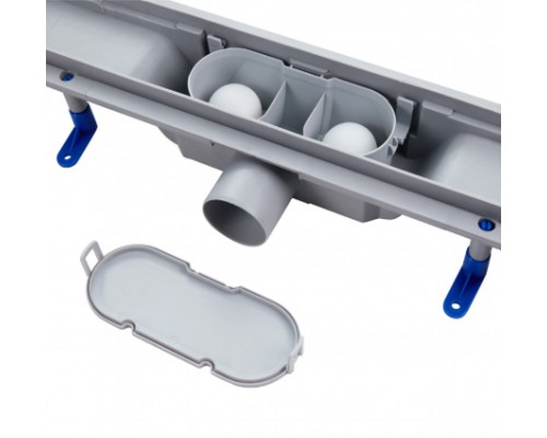 Трап Qtap Dry Tile304-700 лінійний з сухим закривом під плитку 700 мм