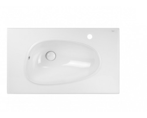 Раковина Qtap Virgo 800х480х167 White з донним клапаном QT1811FL8128BRW