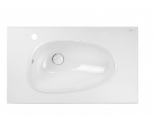 Раковина Qtap Virgo 800х480х167 White з донним клапаном QT1811FL8128BLW