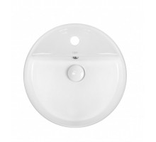 Раковина-чаша Qtap Swan 420х420х145 White з донним клапаном QT1611A051TW