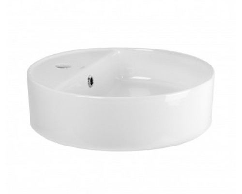 Раковина-чаша Qtap Swan 420х420х145 White з донним клапаном QT1611A051TW