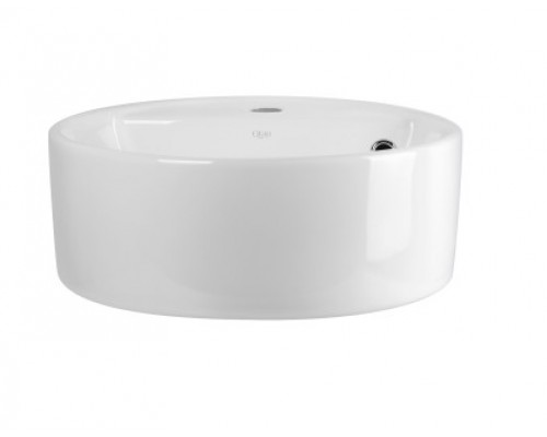 Раковина-чаша Qtap Swan 425х435х195 White з донним клапаном QT1611A005W