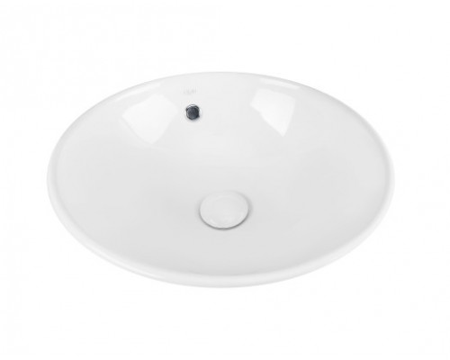 Раковина-чаша Qtap Robin 410х410х180 White з донним клапаном QT1311A004W