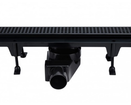 Трап Qtap Aquarius BLA50800304 лінійний з комбінованим закривом та нержавіючою решіткою